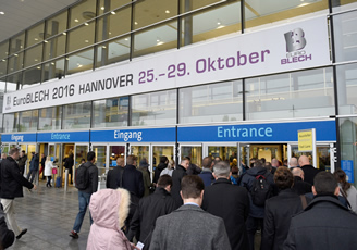 Digitisation in sheet metal presented at EuroBLECH 2016